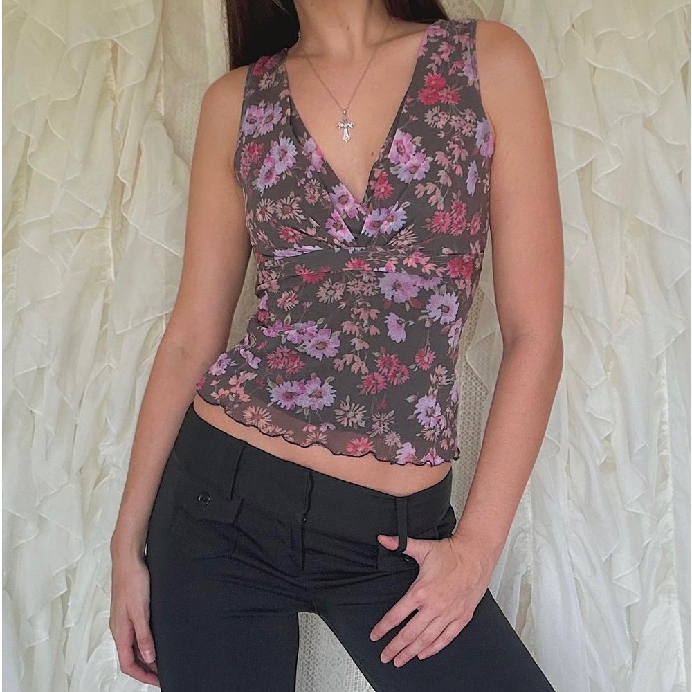 Y2K Ivia Retro Vintage Top